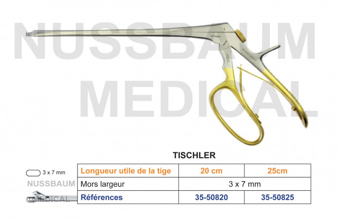 Pince à biopsie Tischler distribuée par Nussbaum Médical