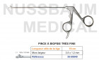 Pince à biopsie Très Fine
