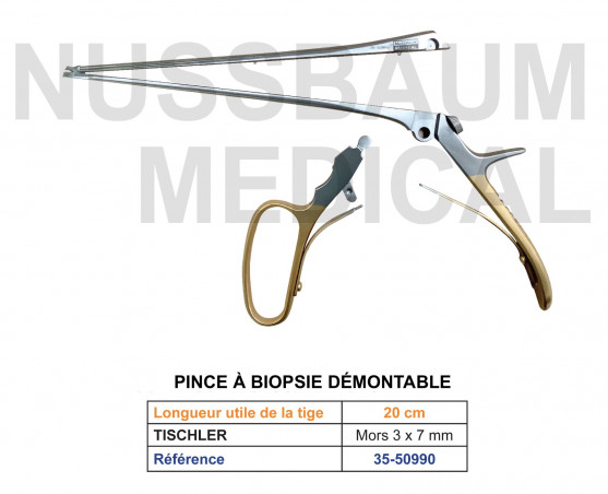 Pinces à biopsie démontables 20 cm