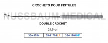 Crochets pour fistules