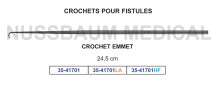 Crochets pour fistules