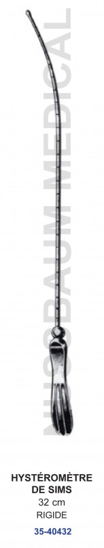 Hystéromètre Sims Hystéromètre Sims
