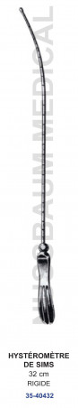 Hystéromètre de Sims distribué par Nussbaum Médical
