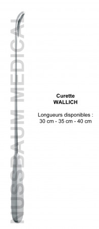 Curette Wallich distribuée par Nussbaum Médical
