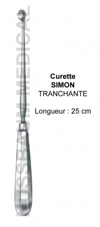Curette de Simon distribuée par Nussbaum Médical