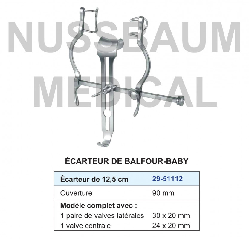 Ecarteur de Balfour-Baby