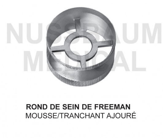 Rond de sein de Freeman Ajouré distribué par Nussbaum Médical
