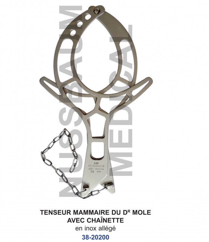 Tenseur mammaire du Dr Mole avec chaînette