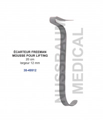 Ecarteur Freeman mousse 20 cm pour lifting distribué par Nussbaum Médical