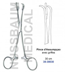 Pince Assumpçao avec griffes distribuée par Nussbaum Médical