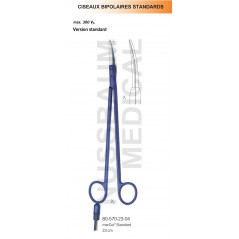 Ciseaux bipolaires standards 23 cm distribués par Nussbaum Médical