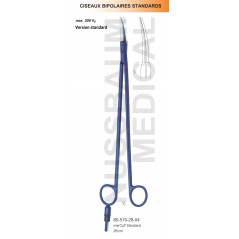 Ciseaux bipolaires standards 28 cm distribués par Nussbaum Médical