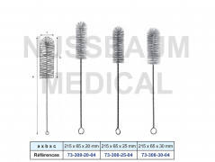 Brosses de nettoyage larges distribuées par Nussbaum Médical