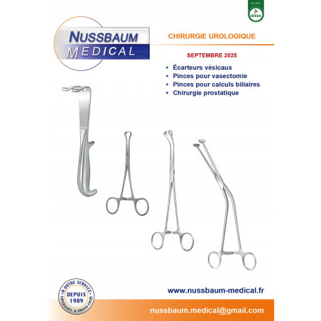 Brochure Chirurgie Urologique Septembre 2025 éditée par Nussbaum Médical