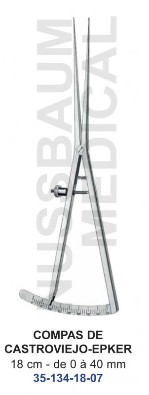Compas de Castroviejo-Epker 18cm