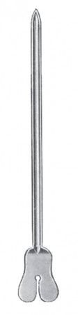 Sonde cannelée fine 14 cm distribuée par Nussbaum Médical