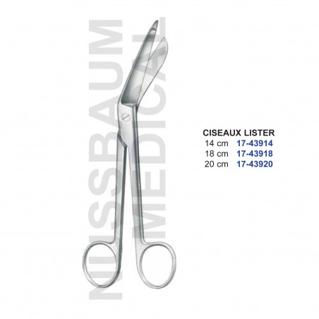 Ciseaux Lister