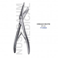 Ciseaux à plâtre de Seutin distribués par Nussbaum Médical