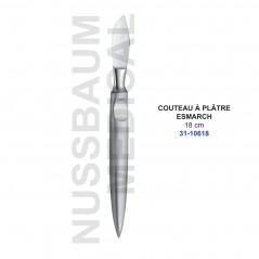 Couteau à plâtre Esmarch distribué par Nussbaum Médical