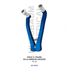 Pince à traire en aluminium