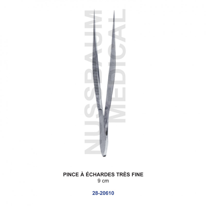 Pince à échardes très fine 9 cm