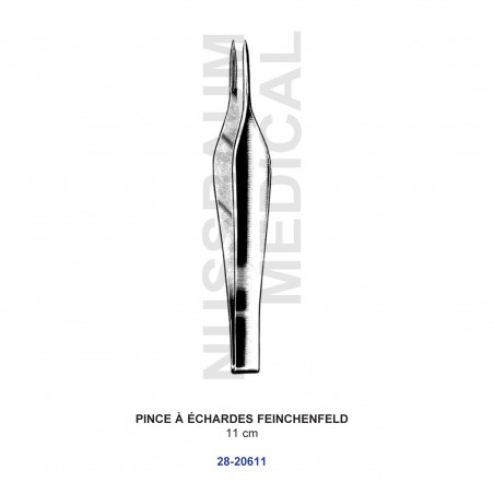 Pince à échardes Feinchenfeld 11cm