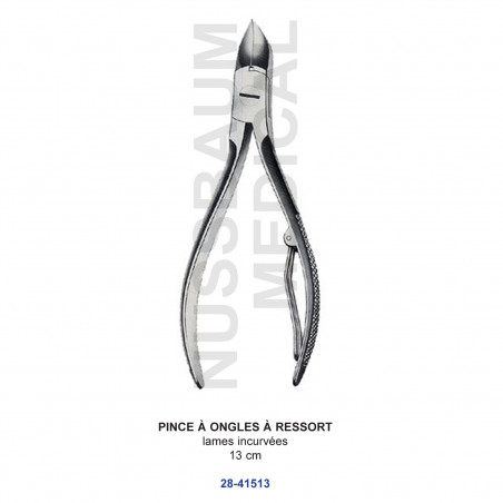 Pince à ongles à ressort