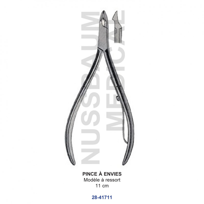 Pince à envies à ressort