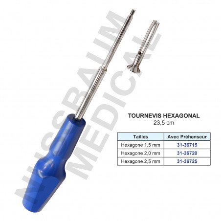 Tournevis hexagonal 235 mm