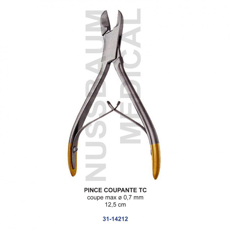 Pince coupante 12,5 cm TC Pince coupante 12,5 cm TC