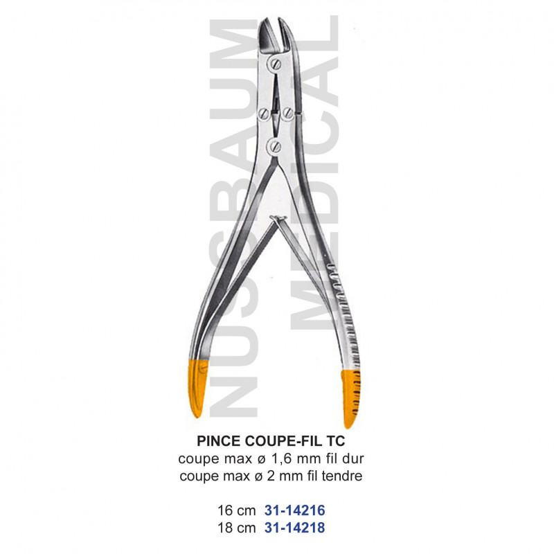 Pince coupante 16 cm TC