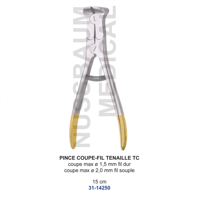 Pince coupe-fil tenaille 15 cm démultipliée Pince coupe-fil tenaille 15 cm démultipliée