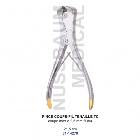 Pince coupe-fil tenaille 21,5 cm démultipliée