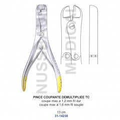 Pince coupe-fil 13 cm démultipliée