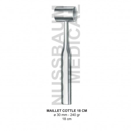 Maillet de Cottle 19 cm