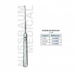 Rugine de Marchac 17 cm - 2 mm