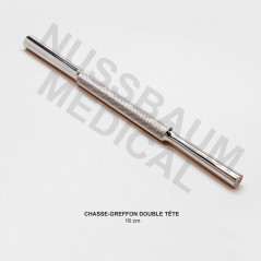 Chasse-greffon 16 cm double tête