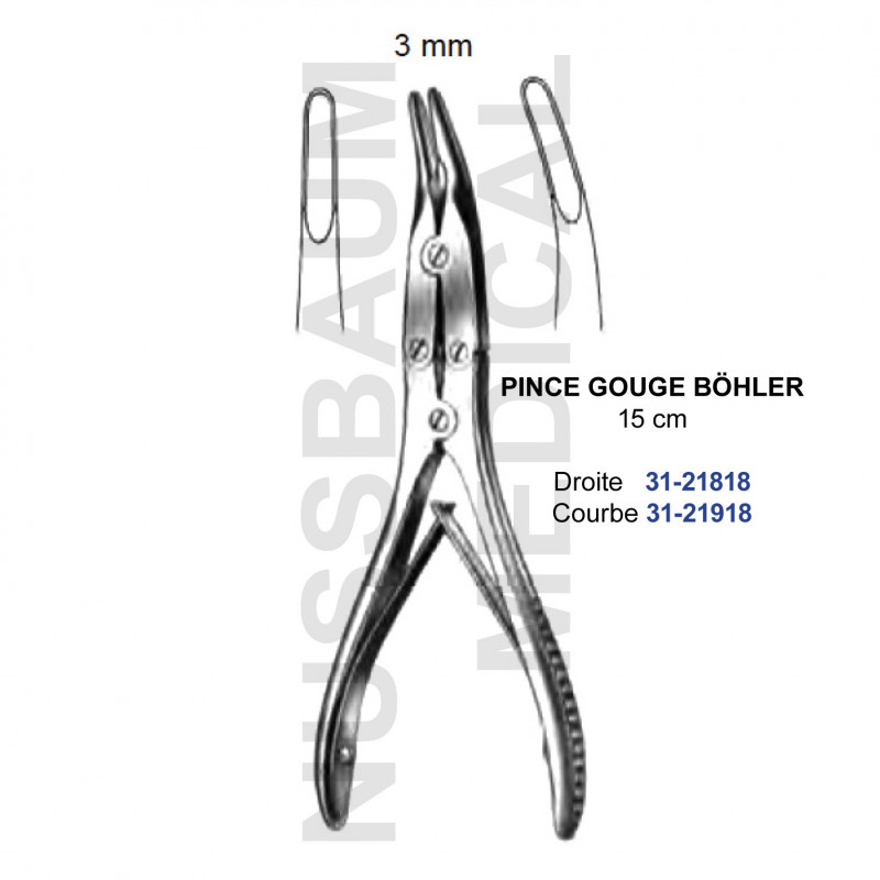 Pince gouge Böhler