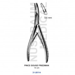 Pince gouge Friedmann