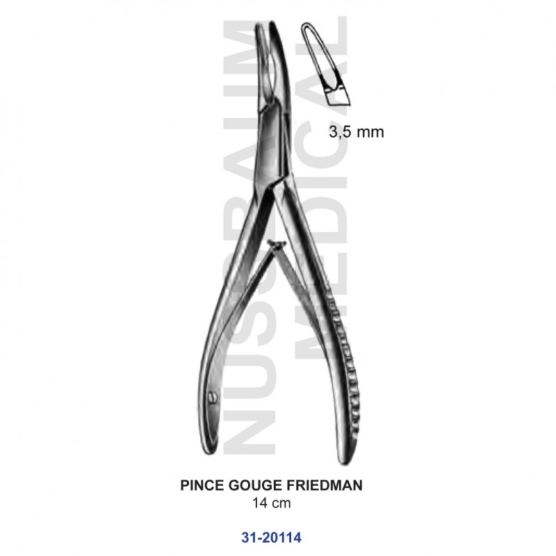 Pince gouge Friedmann