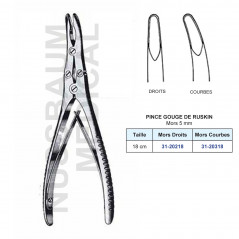 Pince gouge Ruskin
