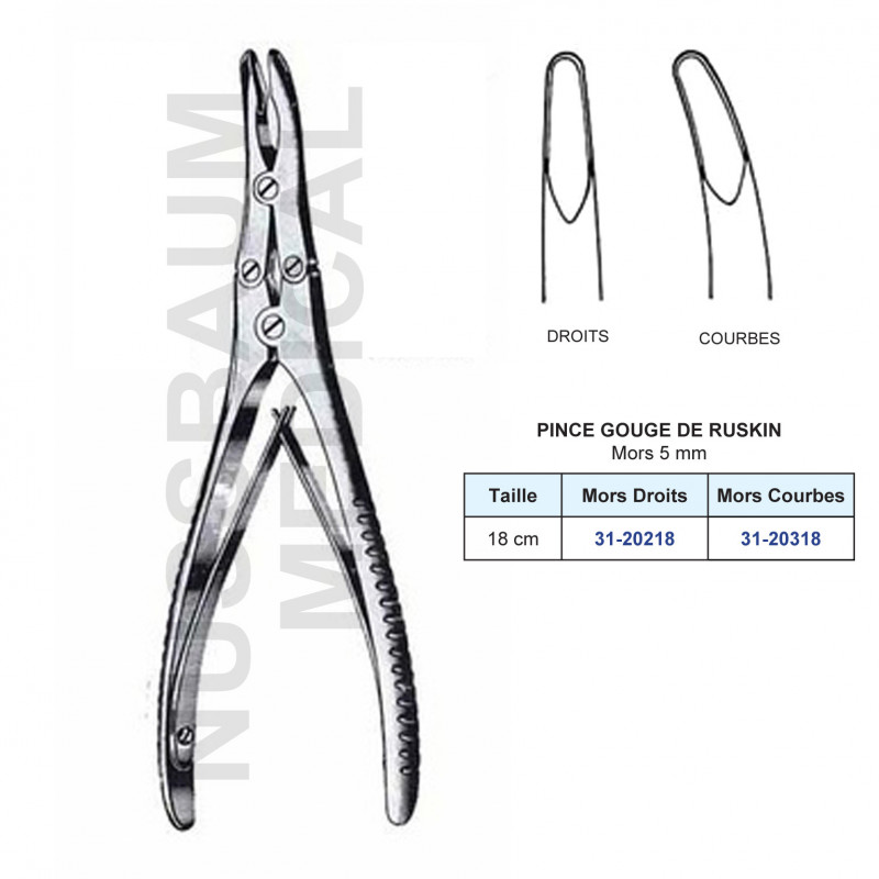 Pince gouge Ruskin