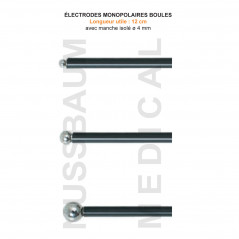 Electrodes Monopolaires Boules