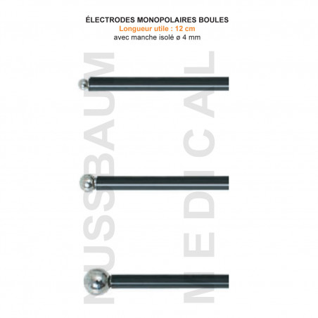 Electrodes Monopolaires Boules