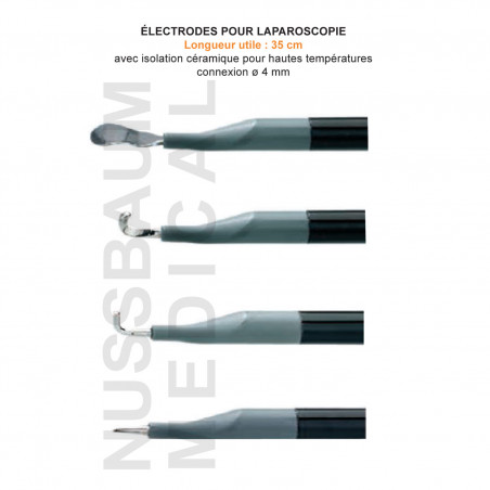 Electrodes Monopolaires pour Laparoscopie