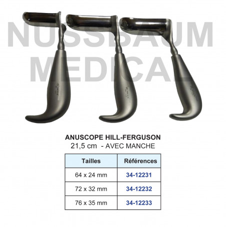 Anuscope de Hill-Ferguson distribué par Nussbaum Médical