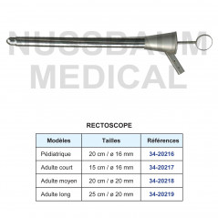 Rectoscope distribué par Nussbaum Médical