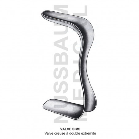 Valve Sims distribuée par Nussbaum Médical