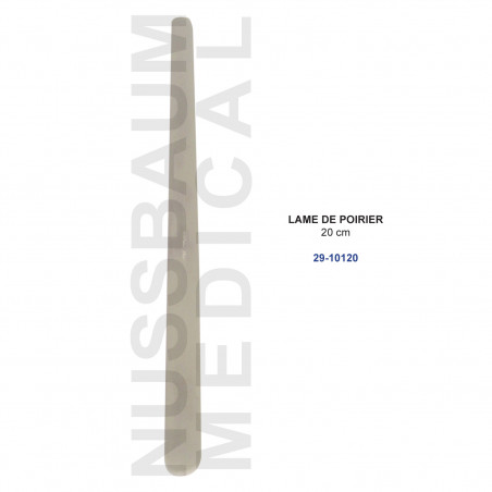 Lame Poirier de 20 cm distribuée par Nussbaum Médical