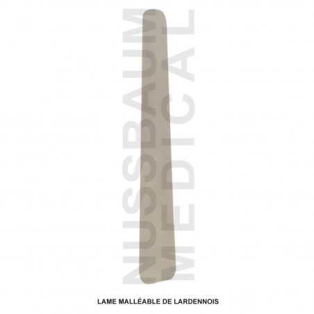 Lame malléable Lardennois distribuée par Nussbaum Médical